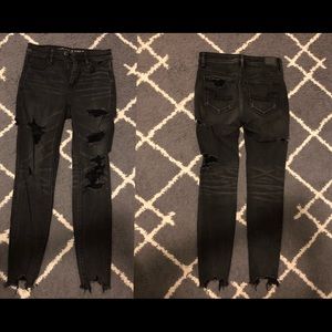 Hi-rise jegging